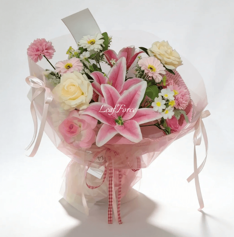 Frosted Lily Versi Artificial 